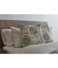 The Art of Home from Ann Gish Tavus Embroidered Square Pillow