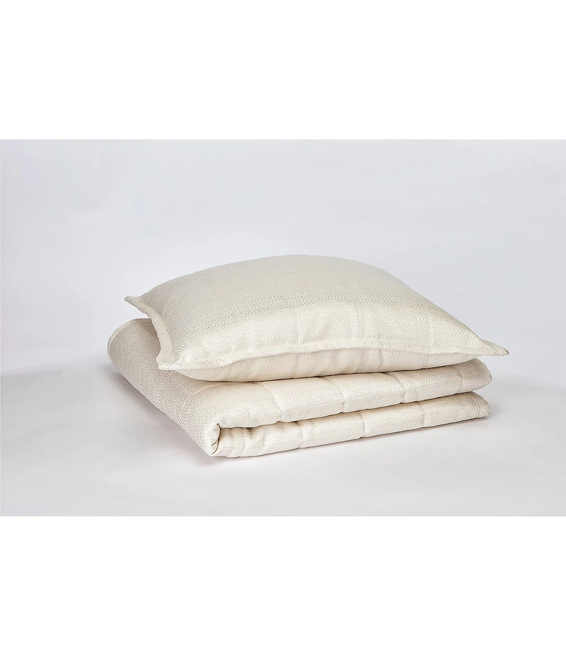 The Art of Home from Ann Gish Textured Coverlet Set