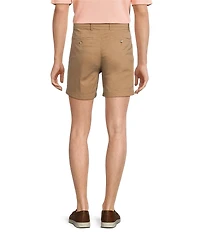 Roundtree & Yorke The Cloud Short 5#double; Straight Fit Flat Front Stretch Washed Chino Shorts