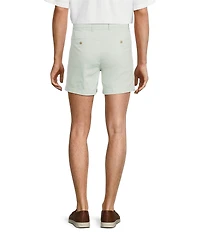 Roundtree & Yorke The Cloud Short 5#double; Straight Fit Flat Front Stretch Washed Chino Shorts