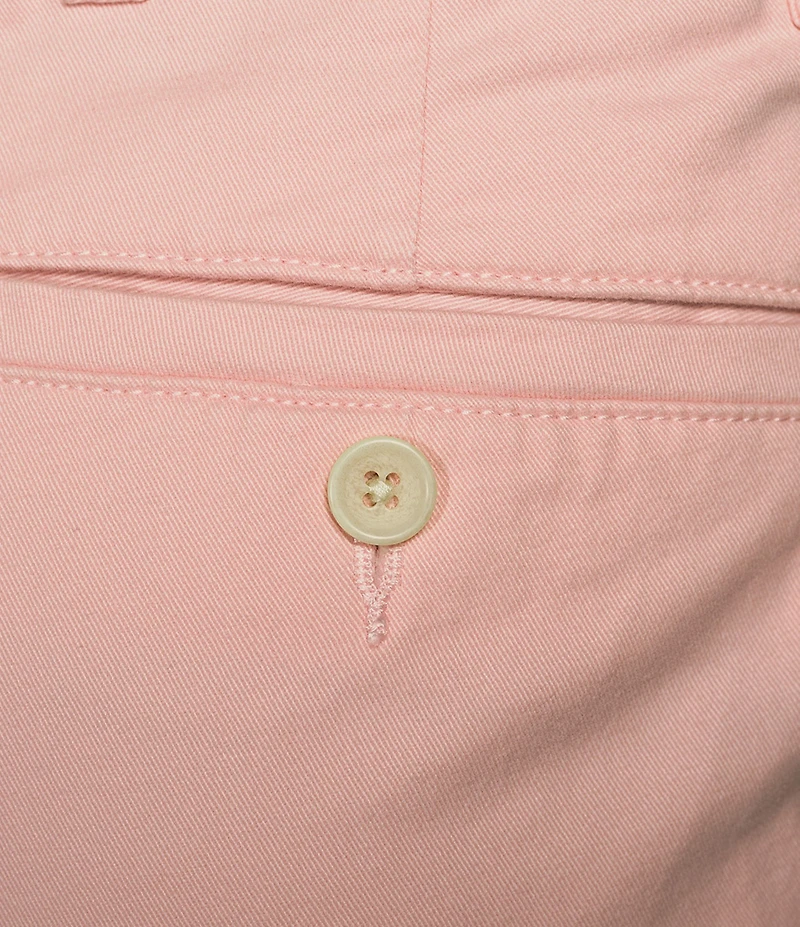 Roundtree & Yorke The Cloud Short 5#double; Straight Fit Flat Front Stretch Washed Chino Shorts