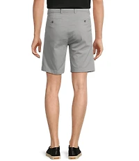 Roundtree & Yorke The Cloud Short Classic Fit 9#double; Pleated Washed Chino Shorts