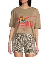 The Laundry Room Short Sleeve Howdy Coke Oversized T-Shirt