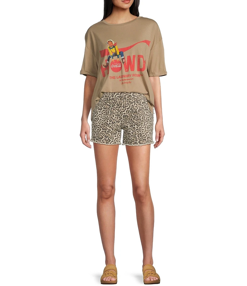 The Laundry Room Short Sleeve Howdy Coke Oversized T-Shirt