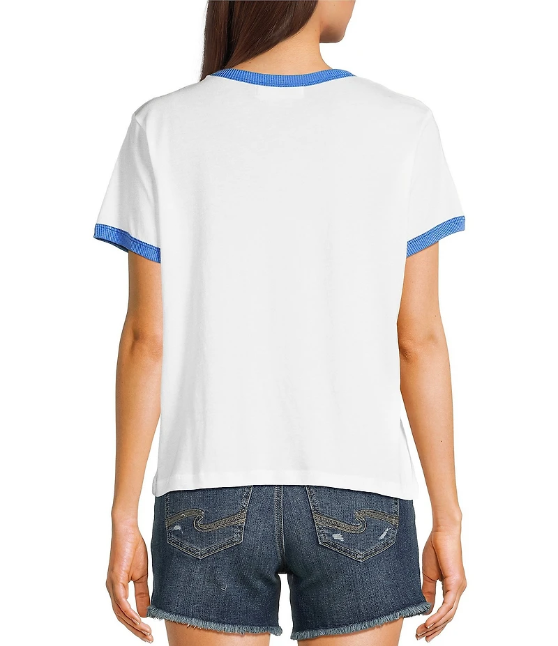 The Laundry Room Short Sleeve Saint Tropez Raglan Baby T-Shirt