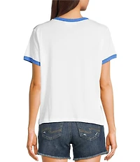 The Laundry Room Short Sleeve Saint Tropez Raglan Baby T-Shirt