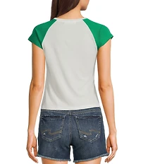 The Laundry Room Short Sleeve Sprite Raglan Baby T-Shirt