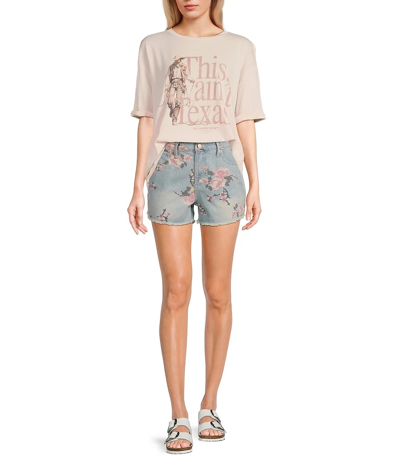 The Laundry Room Short Sleeve This Ain't Texas Oversized T-Shirt