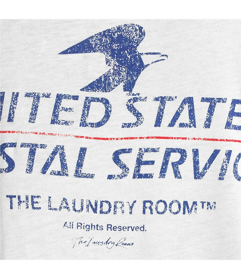 The Laundry Room Short Sleeve United States Postal Graphic Raglan Baby T-Shirt