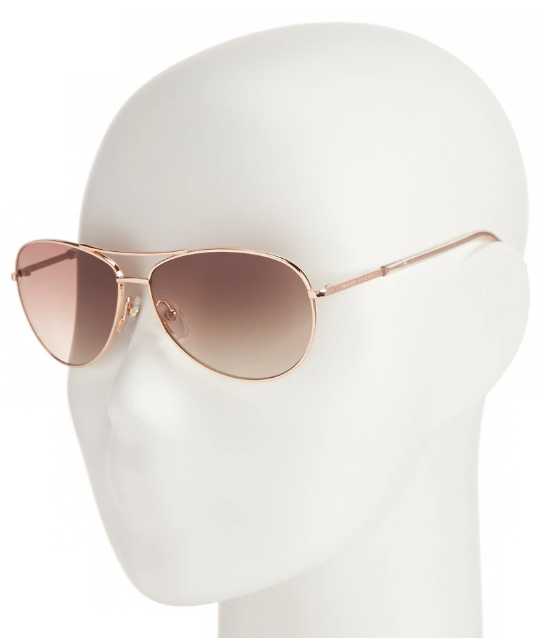 Marc Jacobs Women's Small Metal Aviator Sunglasses