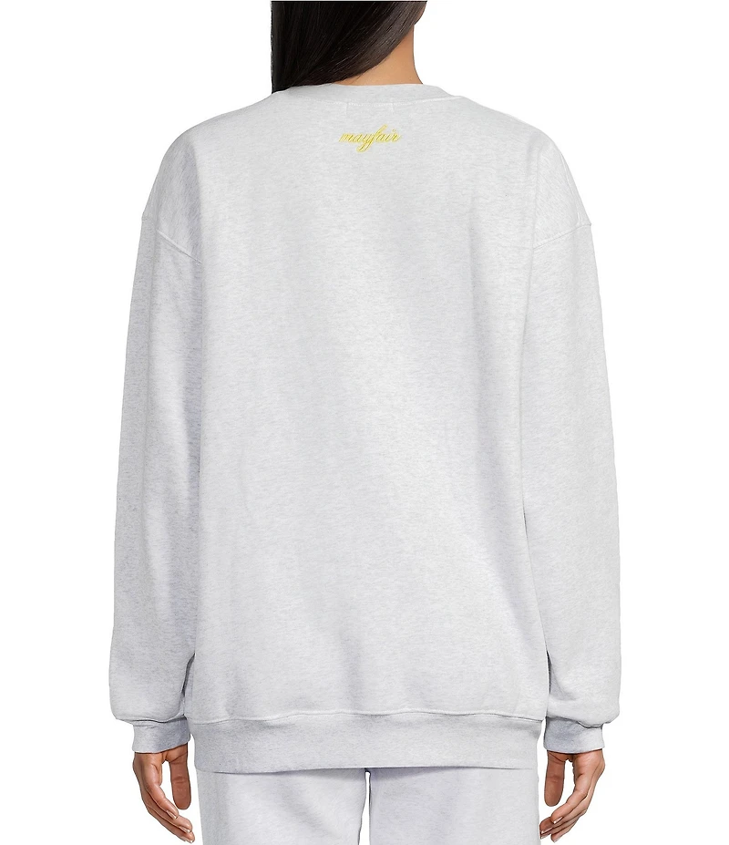 The Mayfair Group Empathy Grey Crewneck Sweatshirt