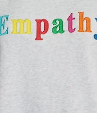 The Mayfair Group Empathy Grey Crewneck Sweatshirt