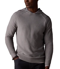 The Normal Brand Coolmax Hooded Textured Sweater