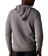 The Normal Brand Coolmax Hooded Textured Sweater