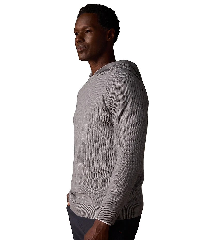 The Normal Brand Coolmax Hooded Textured Sweater
