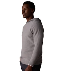 The Normal Brand Coolmax Hooded Textured Sweater