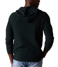 The Normal Brand Coolmax Hooded Textured Sweater