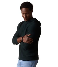 The Normal Brand Coolmax Hooded Textured Sweater