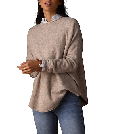 The Normal Brand Crew Neck Long Sleeve Oversized Fit Sweater