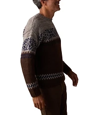 The Normal Brand Fair Isle Crew Sweater