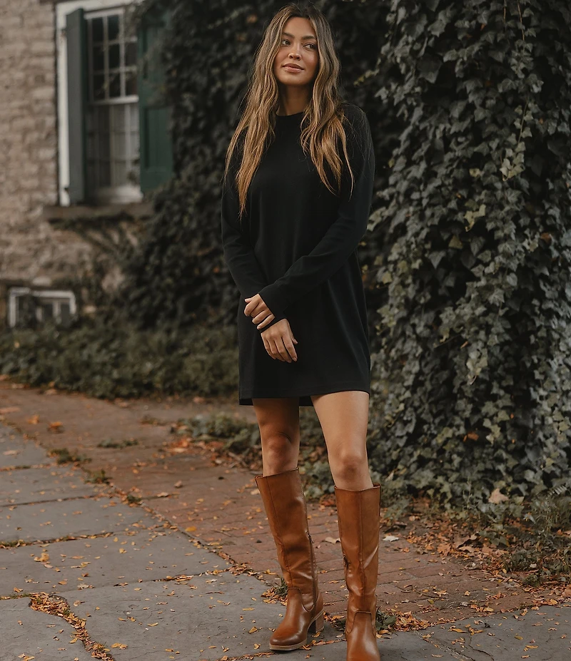 The Normal Brand Puremeso Everyday Stretch Blend Crew Neck Sheath Dress