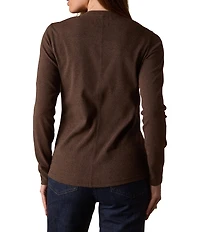 The Normal Brand Puremeso Long Sleeve Henley Neck Top