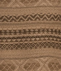 The Normal Brand Reverse Fair Isle Turtleneck Long Sleeve Sweater Dress