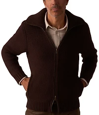 The Normal Brand Waffle Sweater Jacket