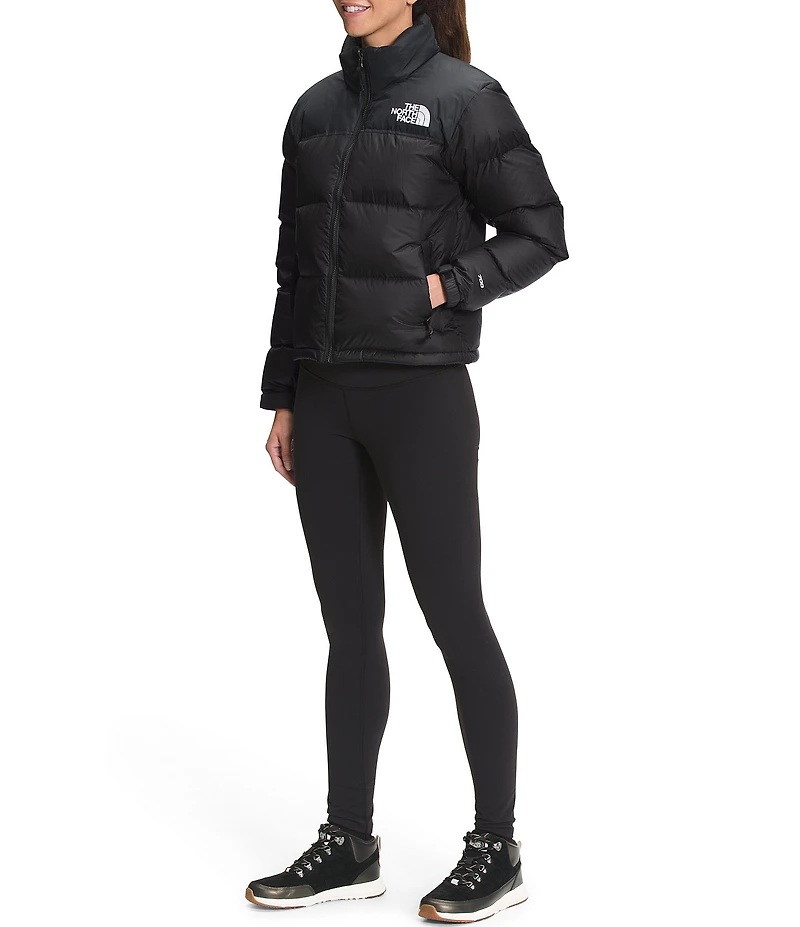 The North Face 1996 Retro Nuptse Stand Collar Removable Hood Long Sleeve Down Puffer Jacket