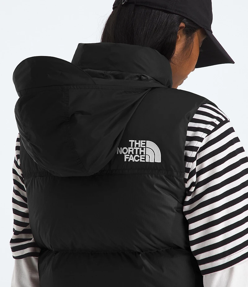 The North Face 1996 Retro Nuptse Stand Collar Zip Front Vest