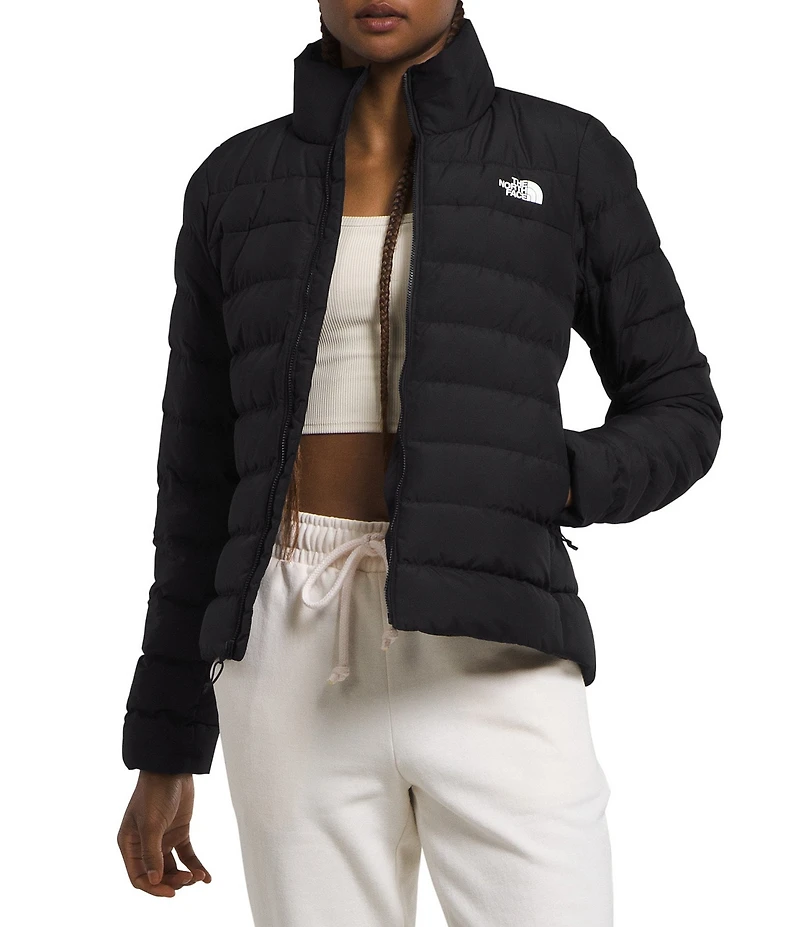 The North Face Aconcagua 3 Stand Collar Zip Front Puffer Jacket