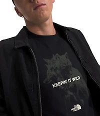 The North Face Animals We Love Wolf Short Sleeve Graphic T-Shirt