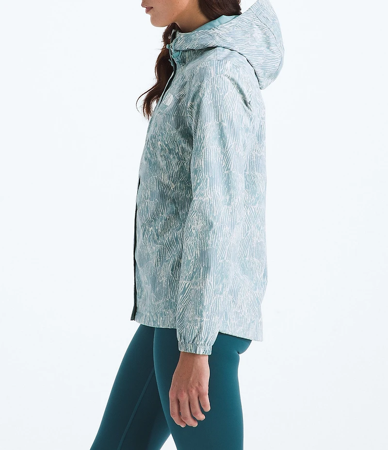 The North Face Antora Attached Three-Piece Hood Zip Front Rain Jacket