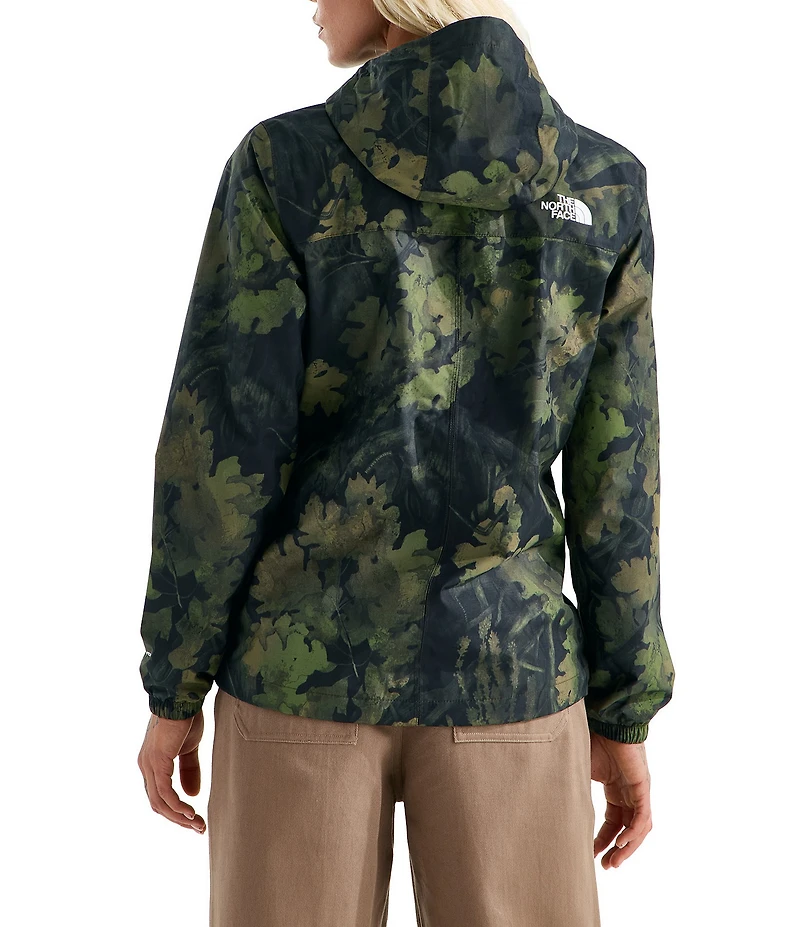 The North Face Antora Attached Three-Piece Hood Zip Front Rain Jacket