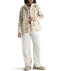 The North Face Antora Attached Three-Piece Hood Zip Front Rain Jacket
