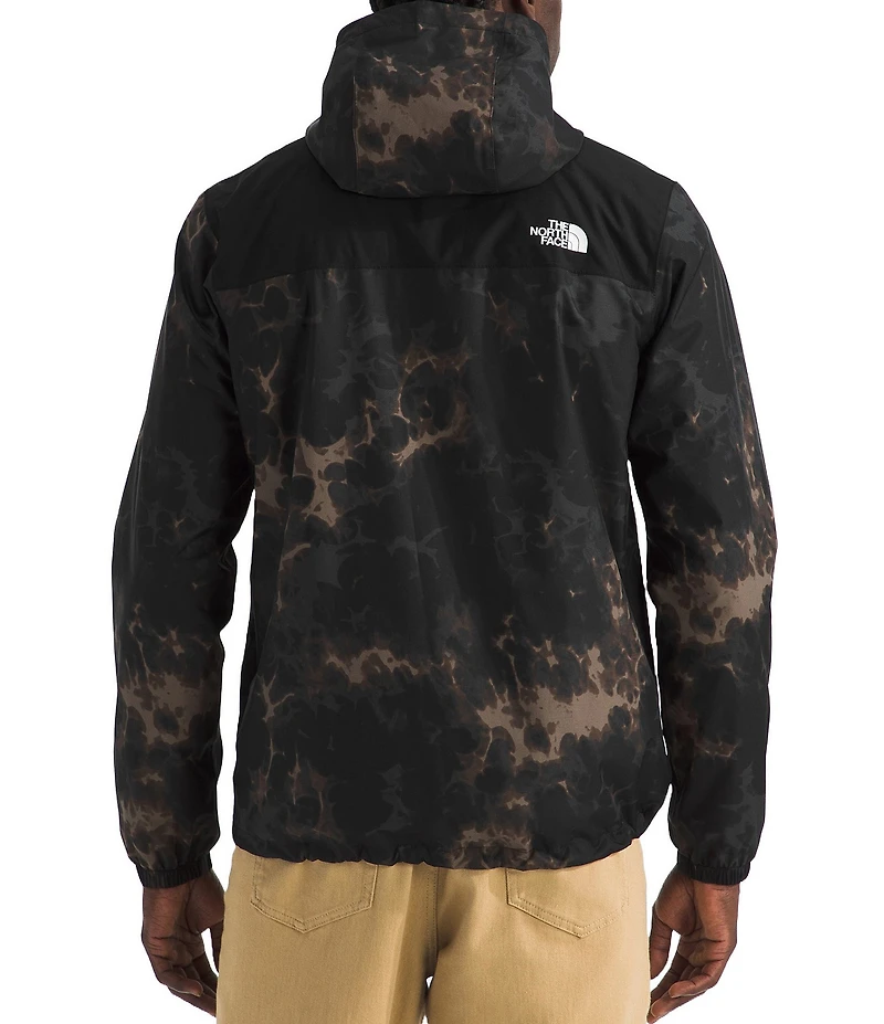 The North Face Antora Camouflage/Solid Long Sleeve Hooded Jacket
