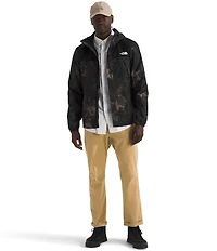 The North Face Antora Camouflage/Solid Long Sleeve Hooded Jacket