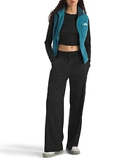The North Face Aphrodite Arise Rib-Knit Waist Wide Leg Pull-On Pants