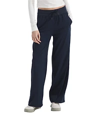 The North Face Aphrodite Arise Rib-Knit Waist Wide Leg Pull-On Pants