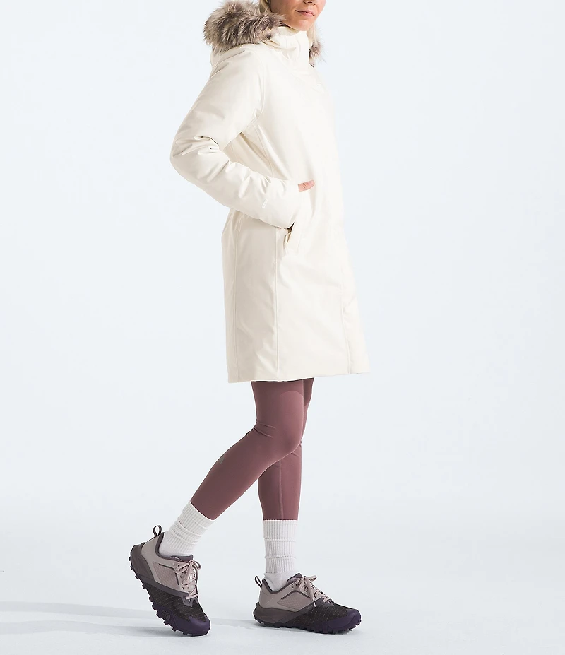 The North Face Arctic Hooded Faux Fur Trim Parka Jacket