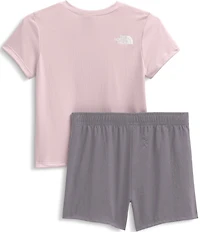 The North Face Babies Short Sleeve 24/7 T-Shirt & Shorts 2-Piece Set