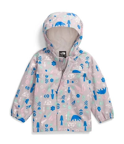 The North Face Baby Long Sleeve Antora Printed Hooded Rain Jacket