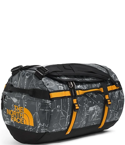 The North Face Base Camp Duffel Anthracite Grey Conrad Topos Print - S