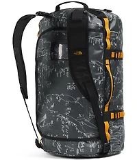 The North Face Base Camp Duffel Anthracite Grey Conrad Topos Print - S