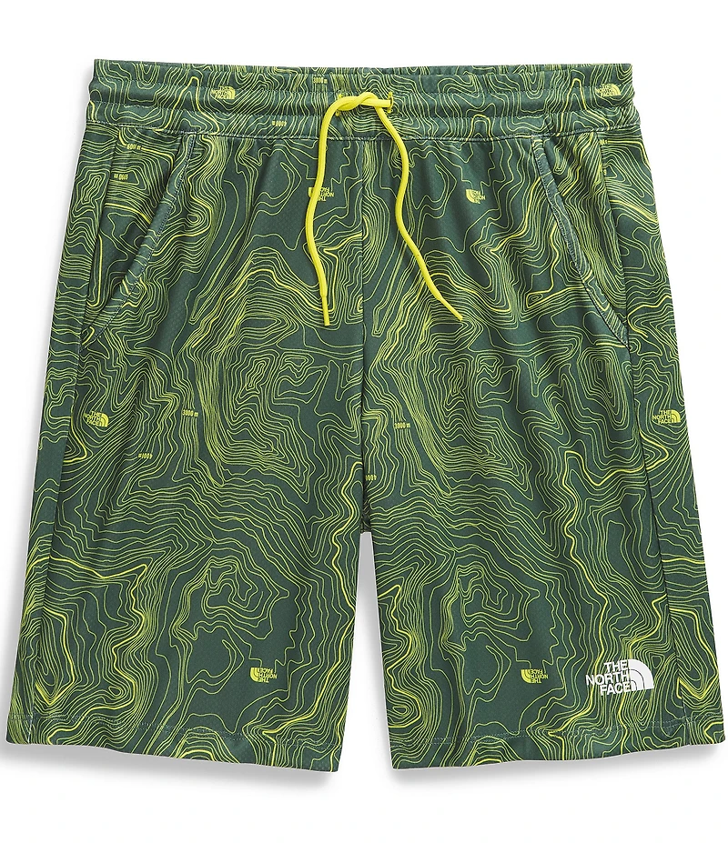 The North Face Big Boys Never Stop Topo-Printed Shorts