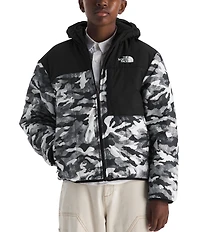 The North Face Big Boys Print Reversible Shasta Full Zip Hooded Jacket