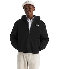 The North Face Big Boys Print Reversible Shasta Full Zip Hooded Jacket