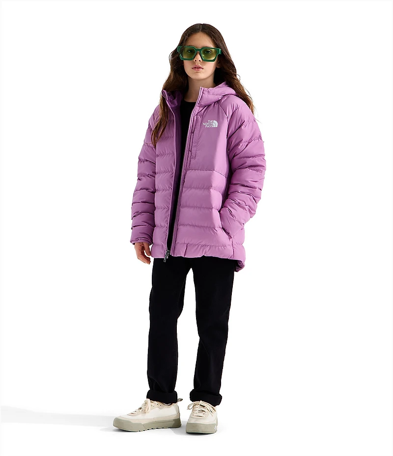 The North Face Big Girls Reversible Perrito Hooded Jacket
