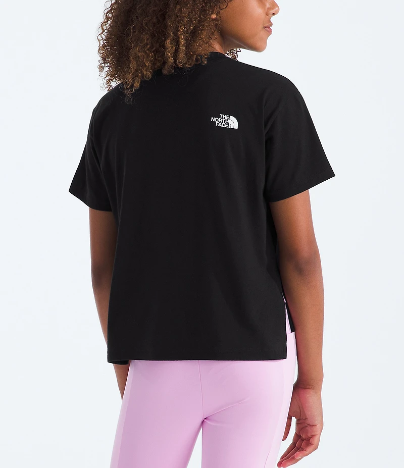 The North Face Big Girls Short Sleeve Gradient Half Dome Graphic T-Shirt