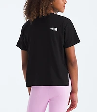 The North Face Big Girls Short Sleeve Gradient Half Dome Graphic T-Shirt
